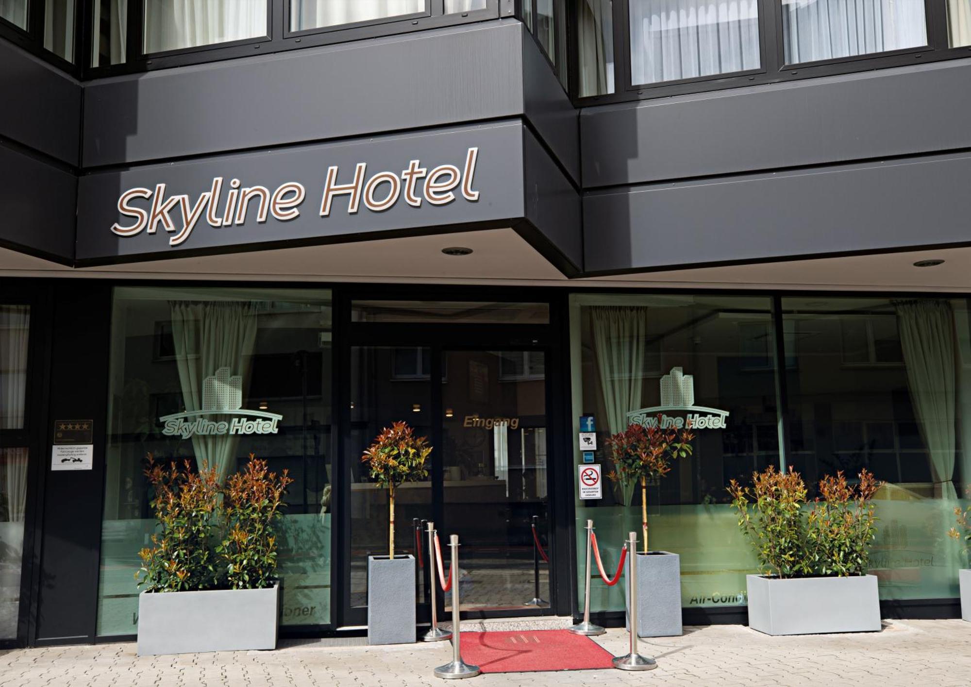 Skyline Hotel City Frankfurt Fráncfort del Meno Exterior foto