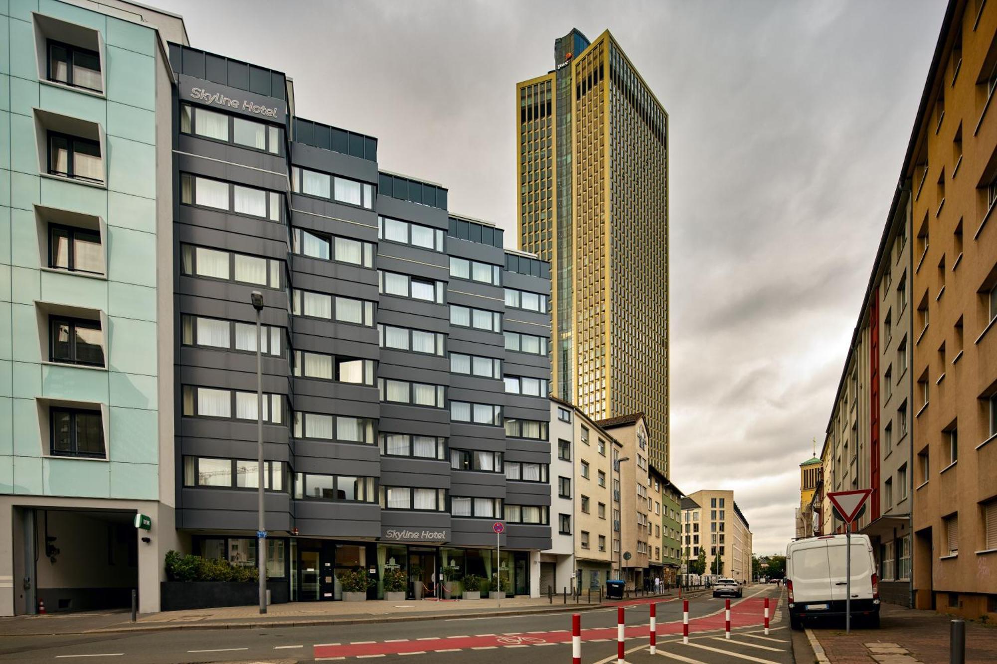 Skyline Hotel City Frankfurt Fráncfort del Meno Exterior foto